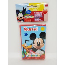 Mickey Playful Invitations And Envelopes