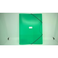 Green 3-Flap Folder