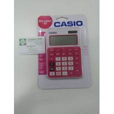 Calculator Red Casio Desk