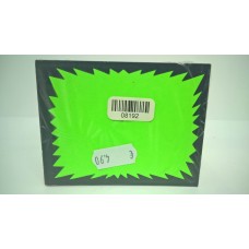 100 Flu Green Flash Cards 7X9Cm