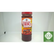 Hot & Spicy Korean BBQ Sauce 500 Ml. cj