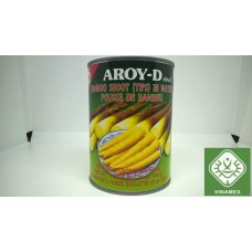 Slices of bamboo shoots Tips 540 Gr. AROY-D