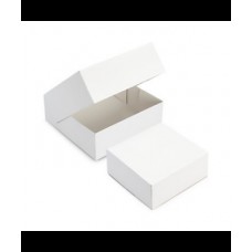 Box Confectioner Standar Paper Square White 19X19X8Cm