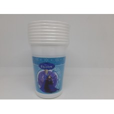 Cup Frozen Ice Skating Plastic 200Ml 8Pcs