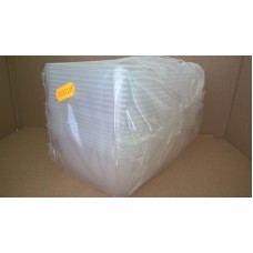 Transparent Plastic Box 650Ml And Lid 10Pcs