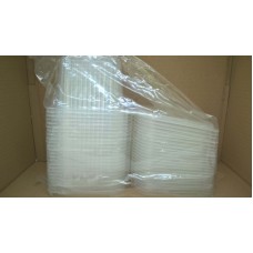 Transparent Rectangular Plastic Box 500Ml 25Pcs
